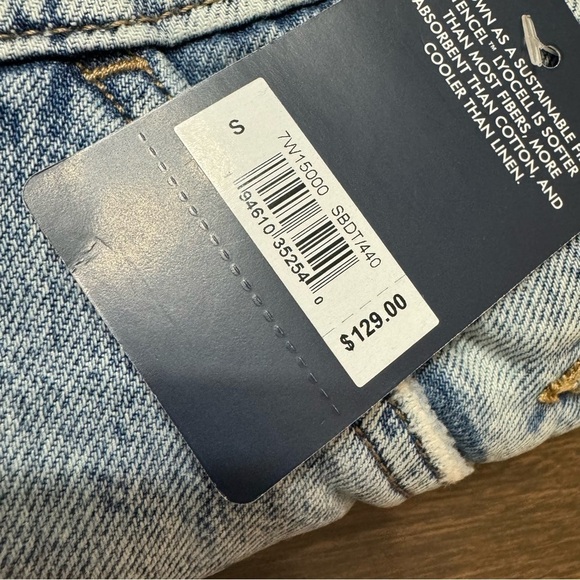 Lucky Brand Distressed Lightweight‎ Denim Overalls Size Small Women - Picture 8 of 9